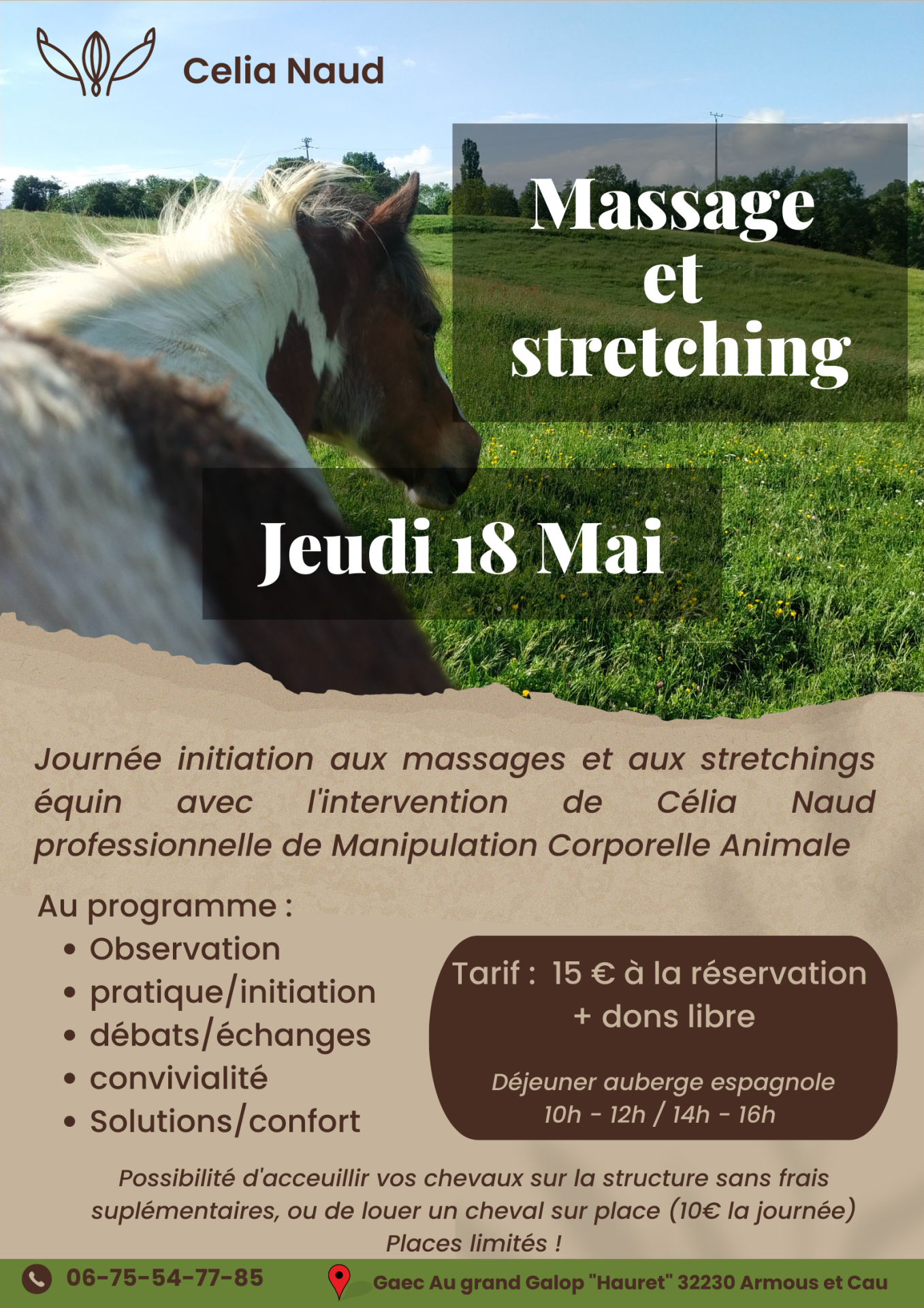 Affiche stretching
